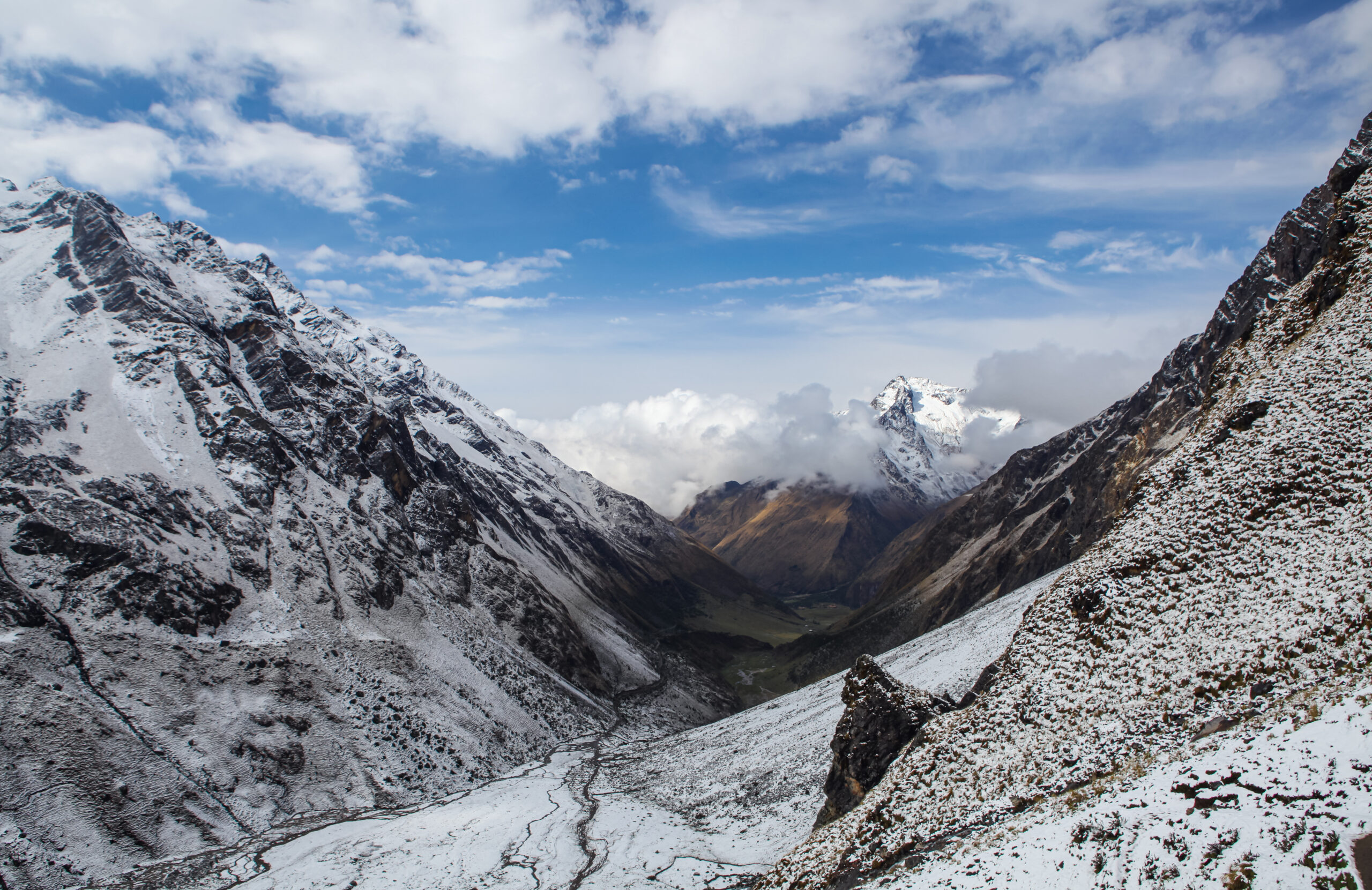 lluvia temporada lluvias laguna humantay trekking